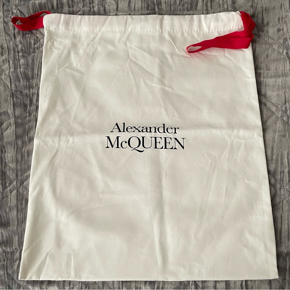• Alexander McQueen dustbag